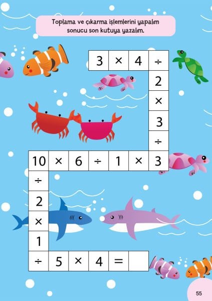 Küçük Dahiler – Etkinliklerle Matematik 1. Kitap (6-7 Yaş )