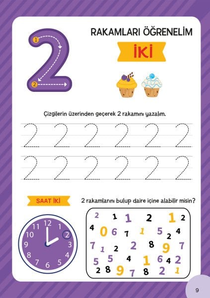 Küçük Dahiler – Etkinliklerle Matematik 1. Kitap (5-6 Yaş )