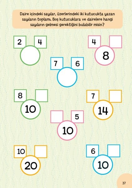 Küçük Dahiler – Etkinliklerle Matematik 2 (5-6 Yaş )