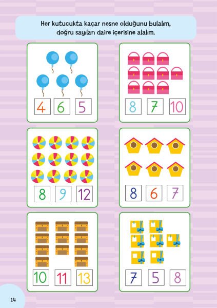 Küçük Dahiler – Etkinliklerle Matematik 1. Kitap (4-5 Yaş )