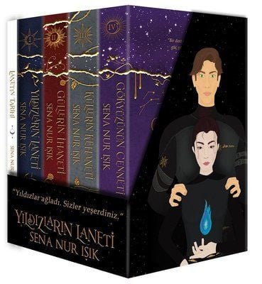 Yıldızların Laneti Serisi Seti - 5 Kitap Takım -Ciltli Kapak Kutulu