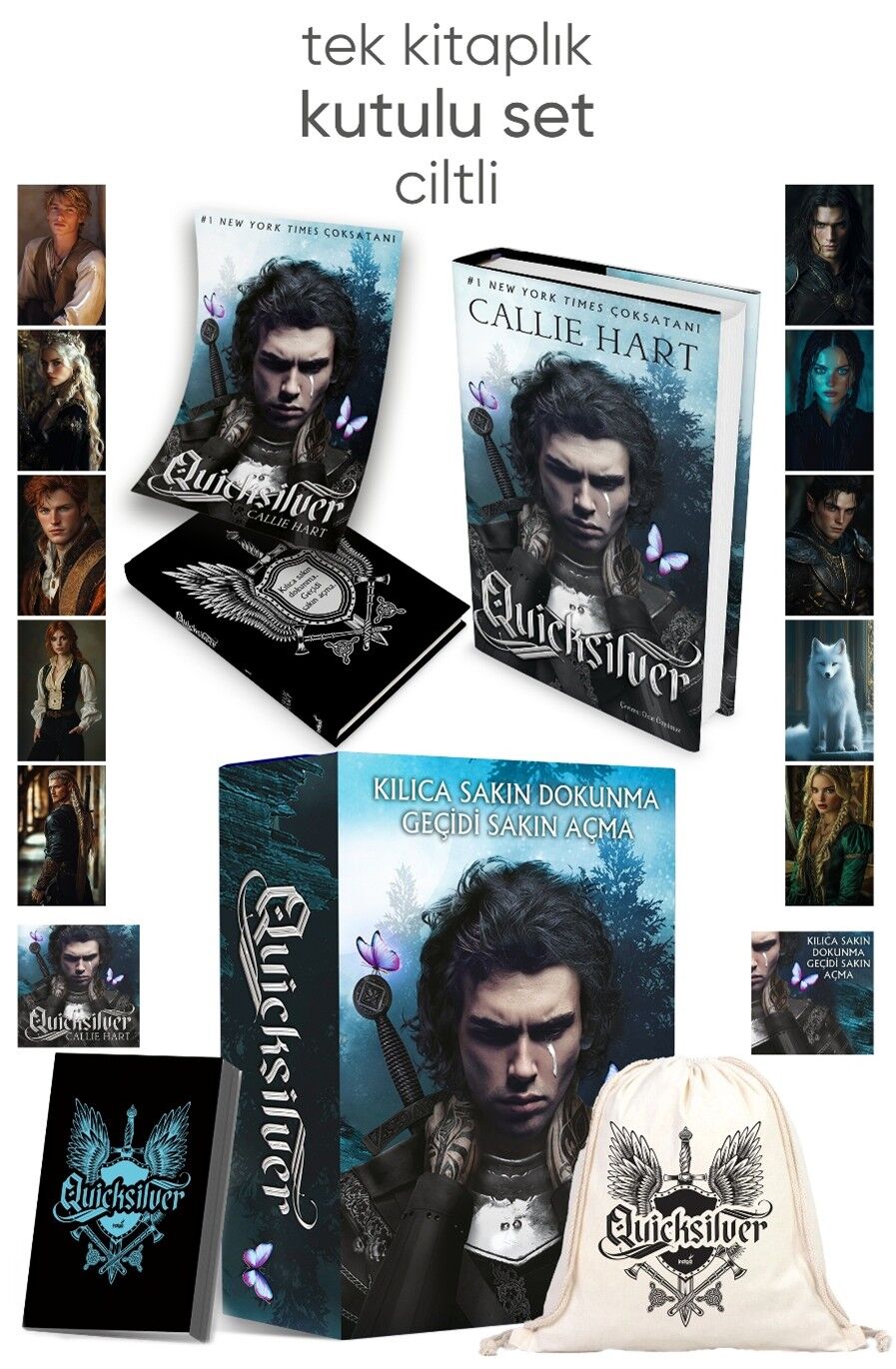 Quicksilver (Ciltli - Kutulu Set)