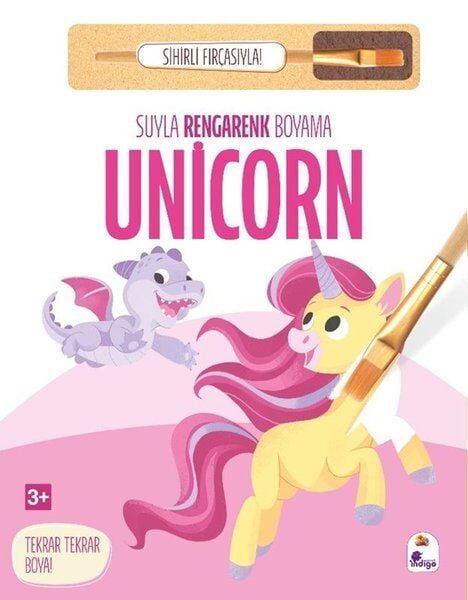 Unicorn - Suyla Rengarenk Boyama - Sihirli Fırçasıyla!