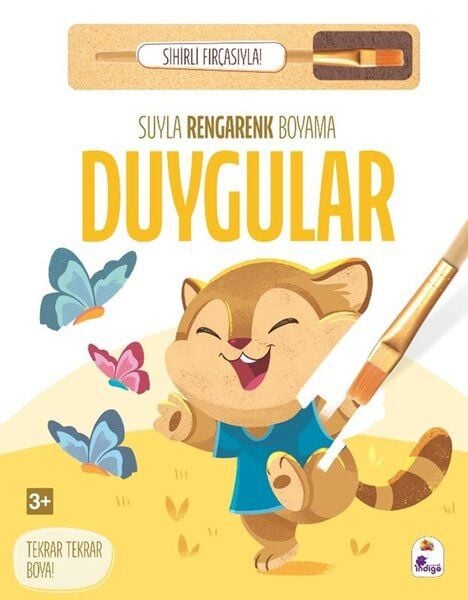 Duygular - Suyla Rengarenk Boyama - Sihirli Fırçasıyla!