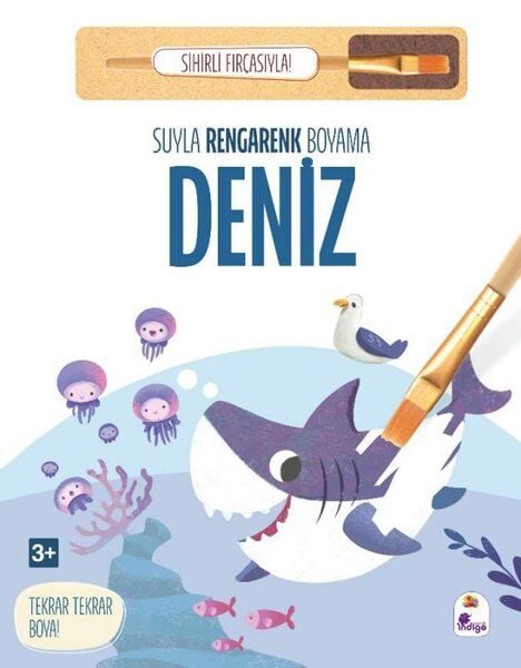 Deniz - Suyla Rengarenk Boyama - Sihirli Fırçasıyla!