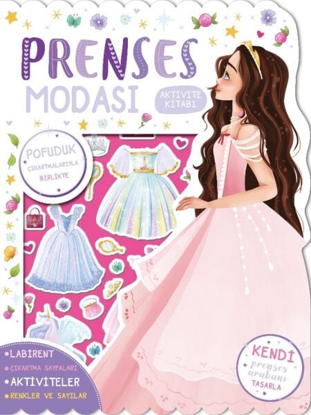 Prenses Modası – Çıkartmalı Aktivite Kitabı