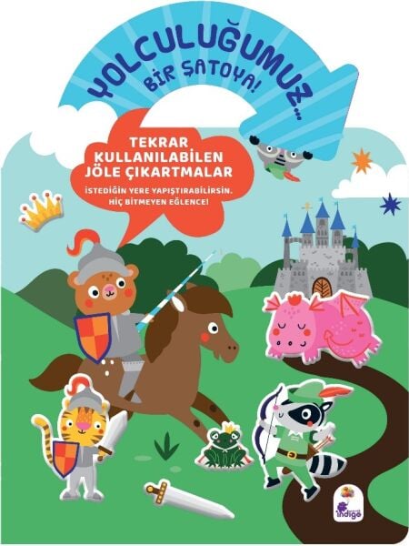 Yolculuğumuz… Bir Şatoya! Bitmeyen Sticker Kitabım