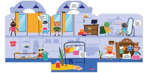 Yolculuğumuz… Moda Macerasına! Bitmeyen Sticker Kitabım