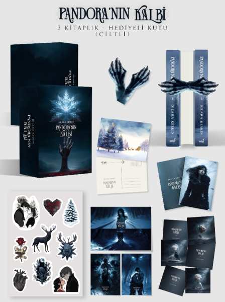Pandora’nın Kalbi 3 Kitap Takım – Ciltli - Hediye Kutulu
