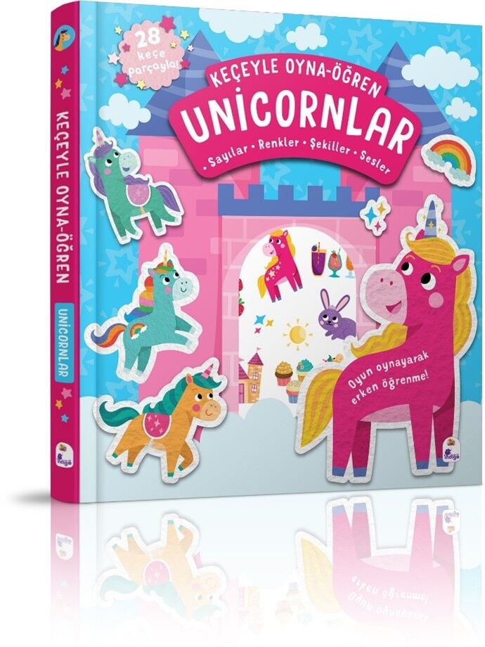 Keçeyle Oyna-Öğren Unicornlar