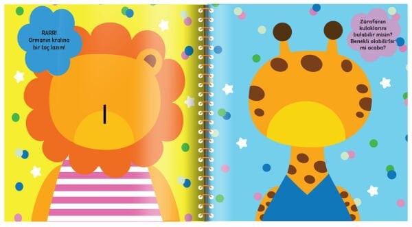 Silikon Çıkartmalı – Neşeli Hayvanlar