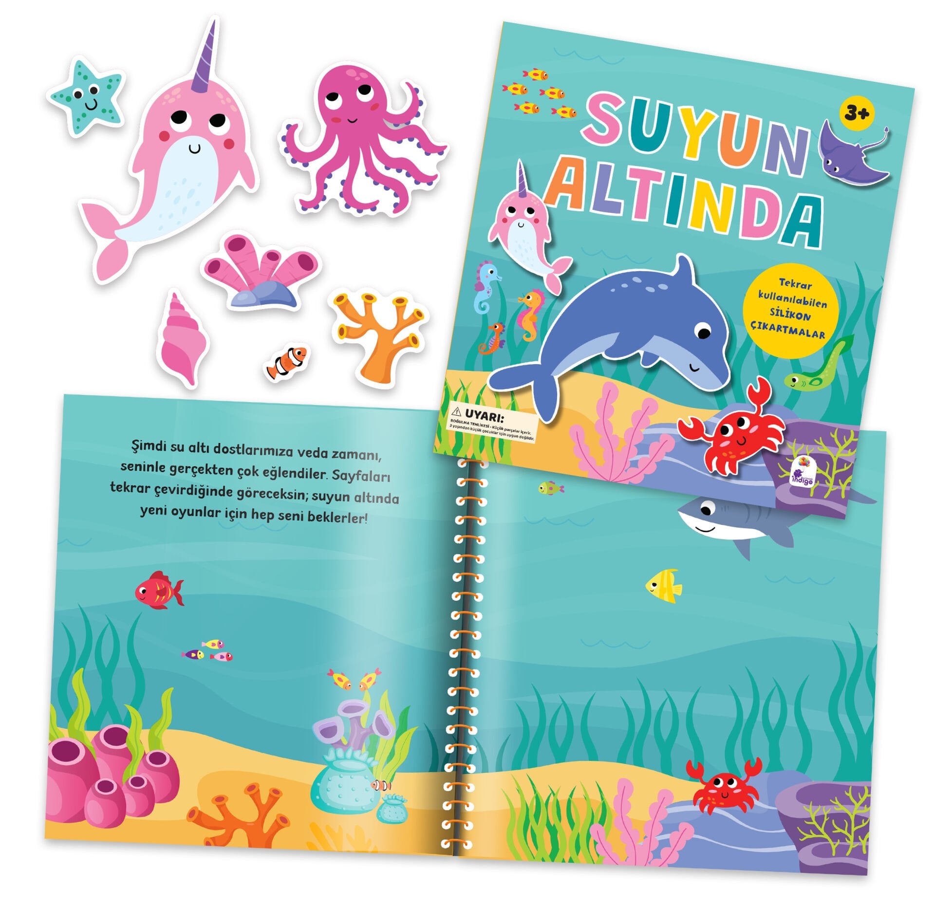 Silikon Çıkartmalı – Suyun Altında