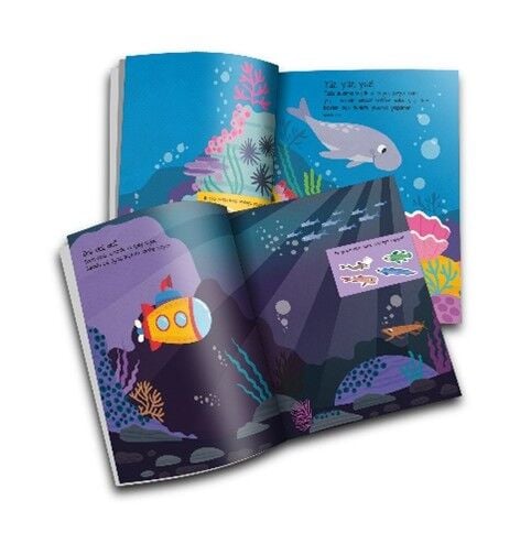 Keçe Çıkartmalar – Okyanusta Oyun Kitabı