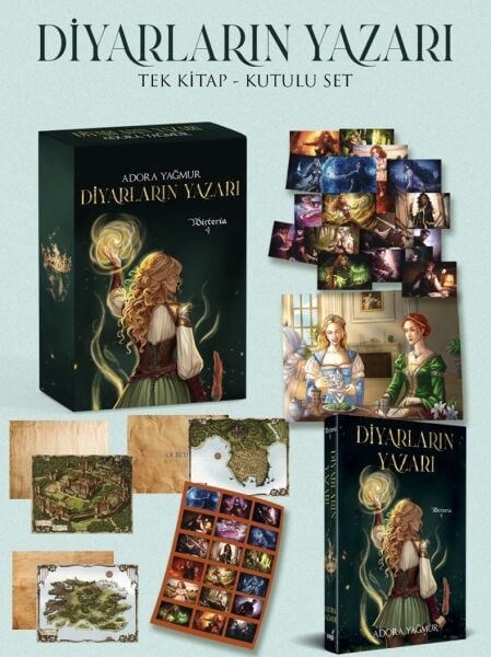 Diyarların Yazarı – Wisteria 4 – Ciltli (Kutulu)