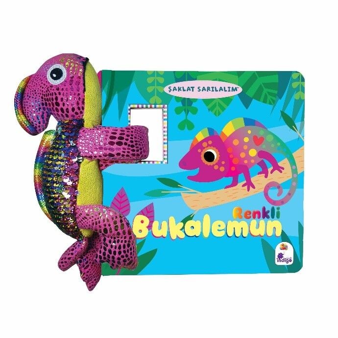 Şaklat Sarılalım – Renkli Bukalemun (Oyuncaklı Kitap)