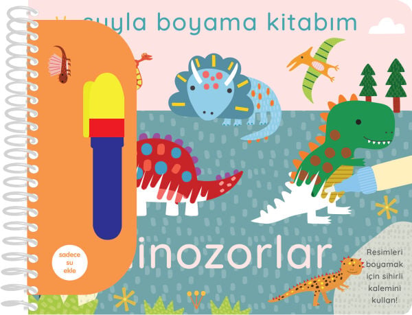 Suyla Boyama Kitabım – Dinozorlar