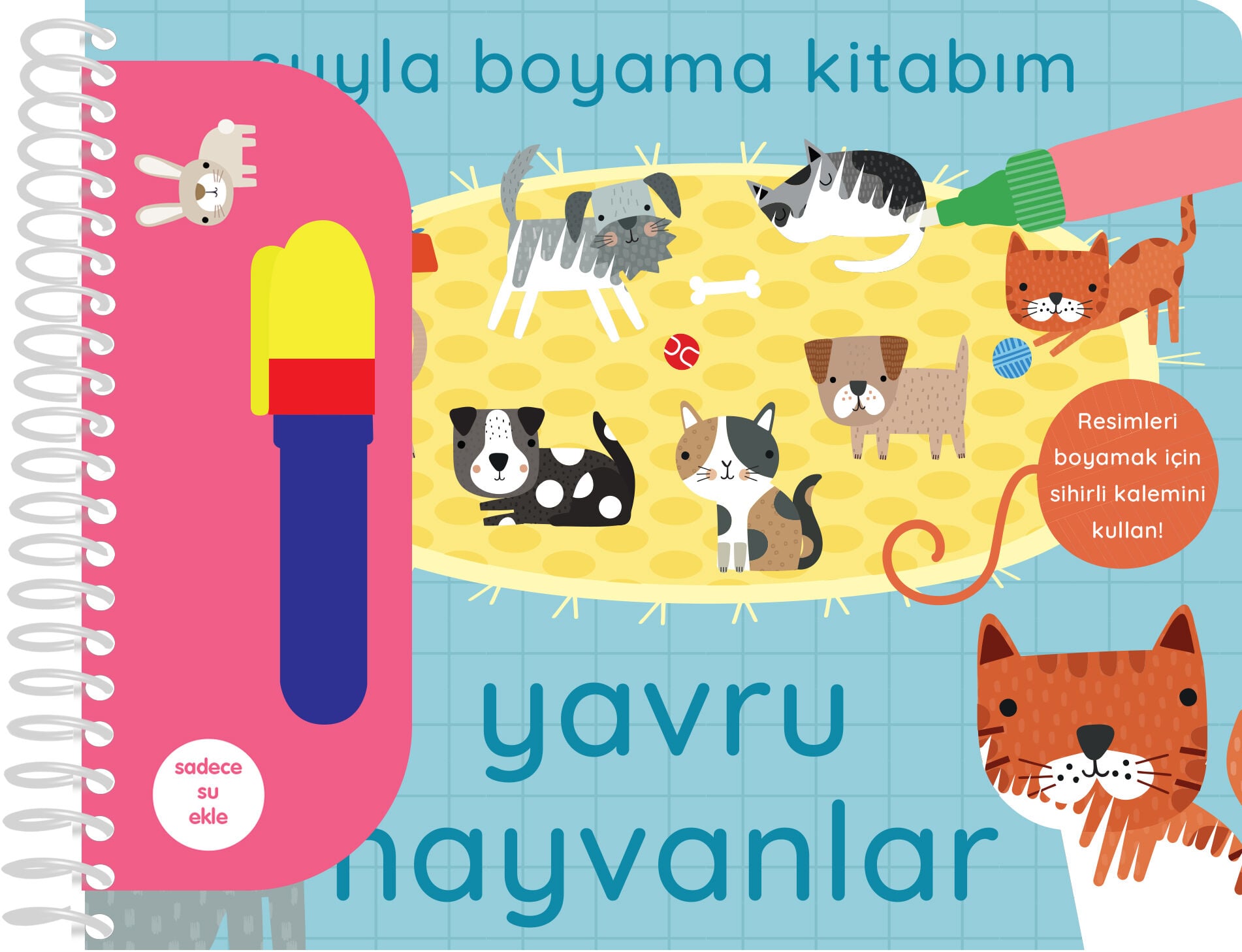 Suyla Boyama Kitabım – Yavru Hayvanlar