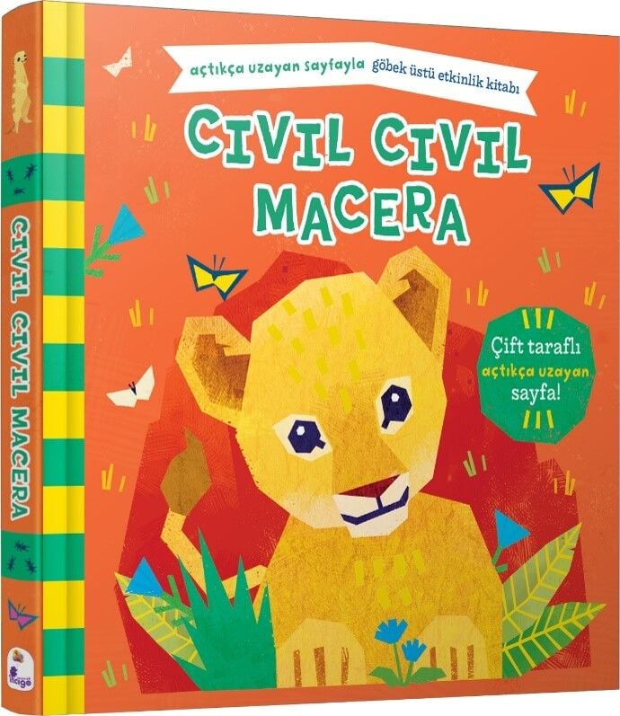 Cıvıl Cıvıl Macera - Açtıkça Uzayan Göbet Üstü Etkinlik Kitabı