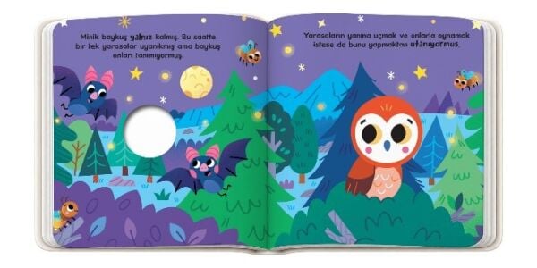 Parmak Kuklalı Kitap – Utangaç Baykuş