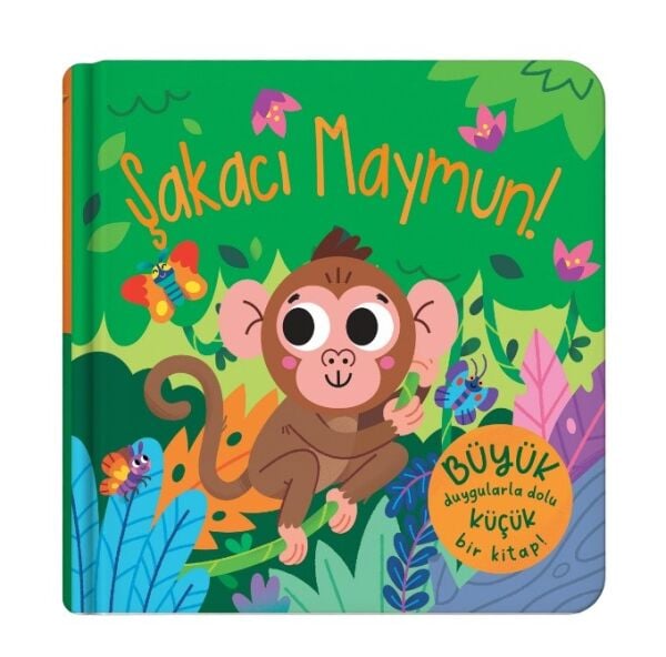 Parmak Kuklalı Kitap – Şakacı Maymun