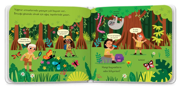 Çek, Çekiştir ve Bul – Doğayı Keşfedelim (Hareketli Kitap)
