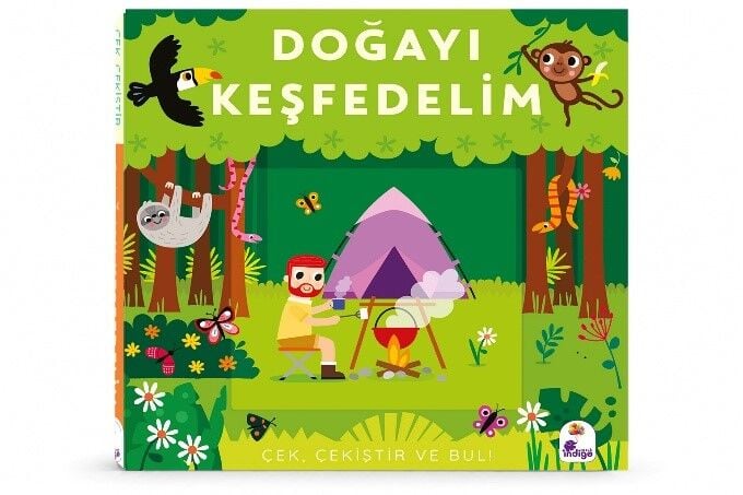 Çek, Çekiştir ve Bul – Doğayı Keşfedelim (Hareketli Kitap)