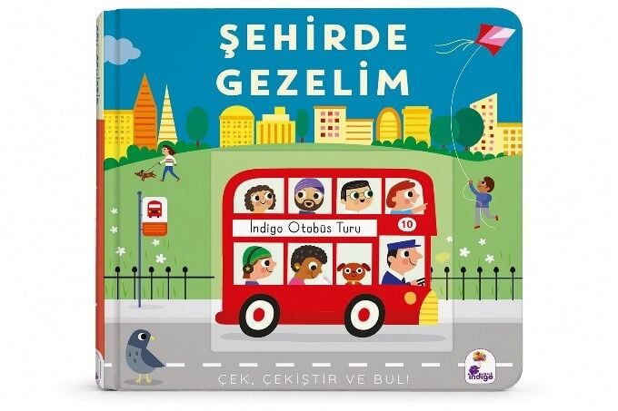 Çek, Çekiştir ve Bul – Şehirde Gezelim (Hareketli Kitap)