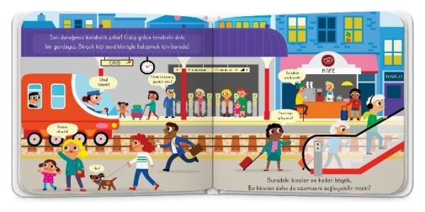 Çek, Çekiştir ve Bul – Şehirde Gezelim (Hareketli Kitap)