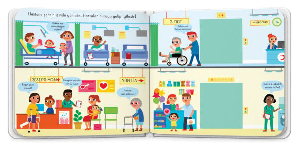 Çek, Çekiştir ve Bul – Şehirde Gezelim (Hareketli Kitap)