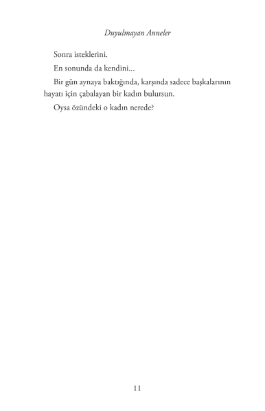 Duyulmayan Anneler